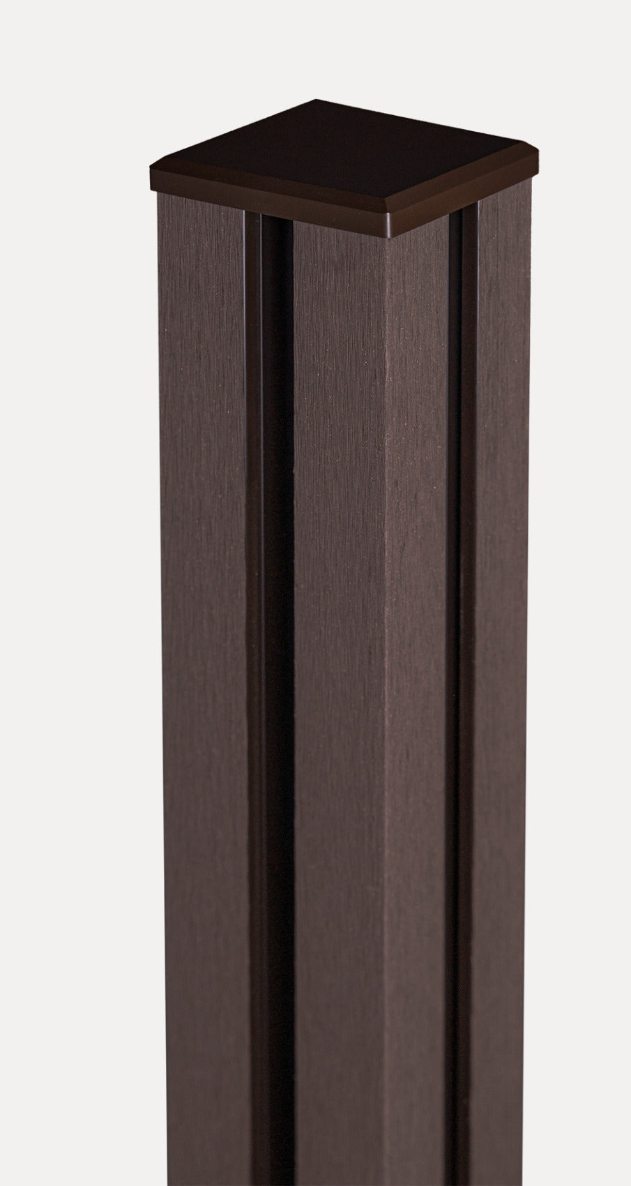 GroJa Solid Steckzaunpfosten WPC Terra