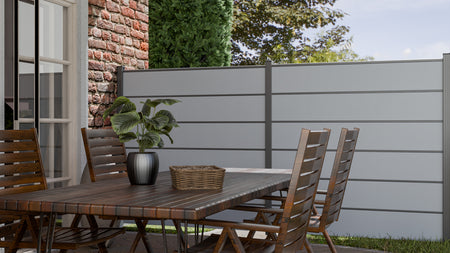 GroJa BasicLine Premium Tor Silbergrau