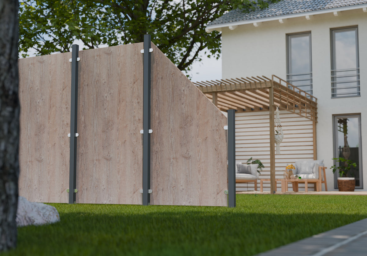 GroJa Premo HPL-Element Holzoptik