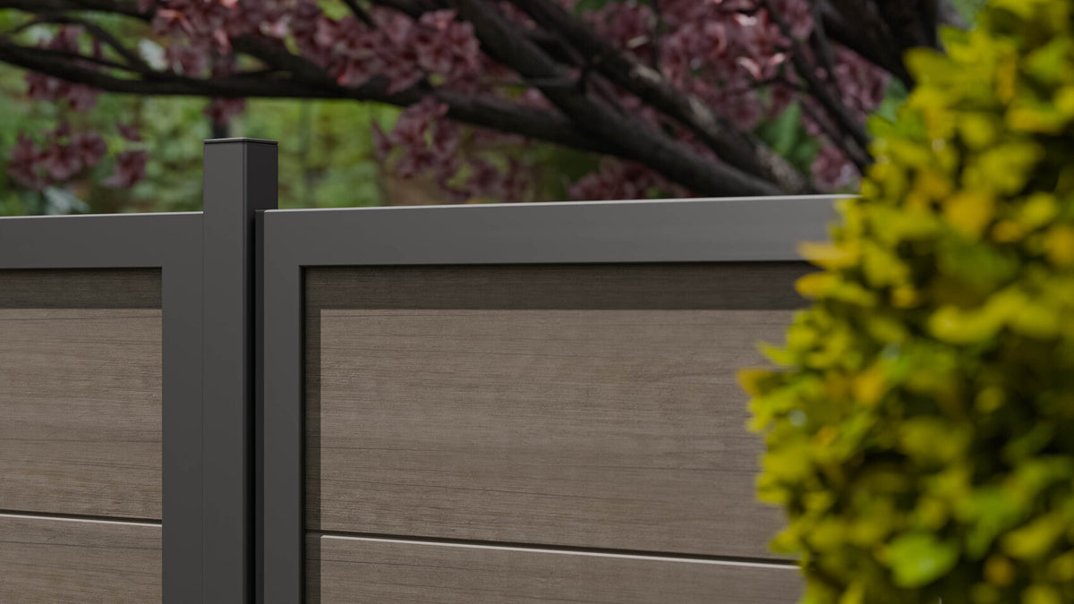 GroJa BasicLine Nova Steckzaun Monument Oak