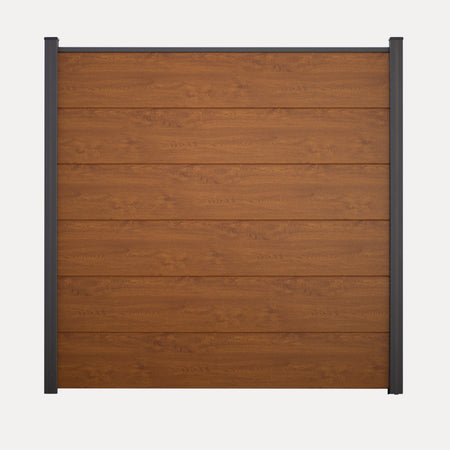 GroJa BasicLine Steckzaun Golden Oak
