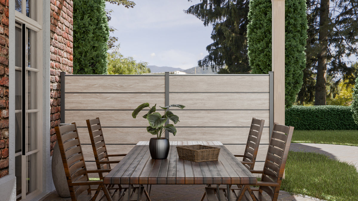 GroJa BasicLine Premium Tor 2-flügelig Sheffield Oak