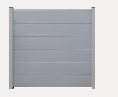 GroJa BasicLine Tor Universal Silbergrau EV1