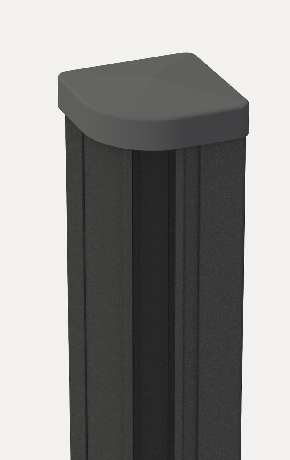 GroJa Variabler Eckpfosten 7×7 cm Anthrazit DB 703