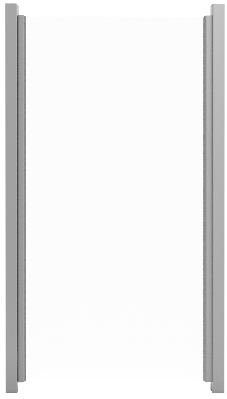 GroJaSolid Designeinsatz Glas satiniert