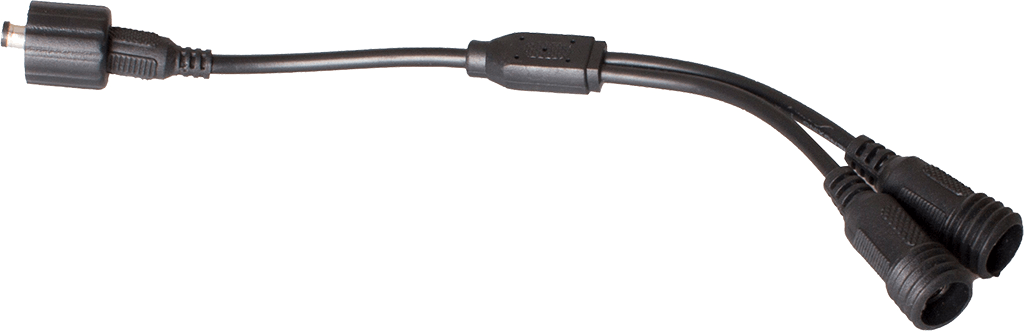 GroJaGlow Y-Verteiler Schwarz