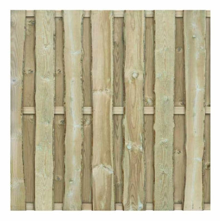 Natura Bohlenzaun Kiefer kdi grün 180x180cm