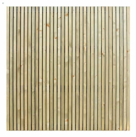Elephant Sichtschutz Stripes Black Fichte imprägniert grün 179x179cm