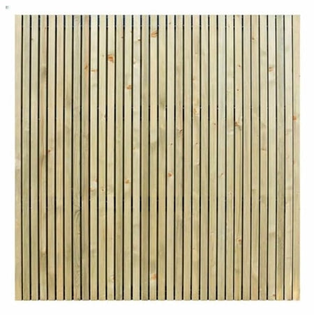 Elephant Sichtschutz Stripes Black Fichte imprägniert grün 179x179cm