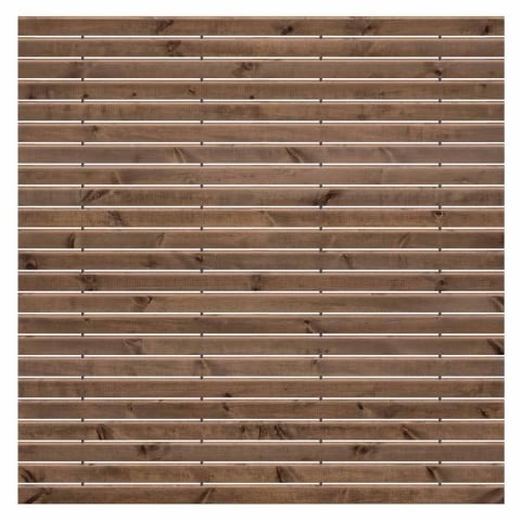Rhombus Select Kiefer KDI Braun Steckzaun 180x180cm