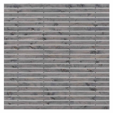 Rhombus Select Kiefer KDI grau Steckzaun 180x180cm