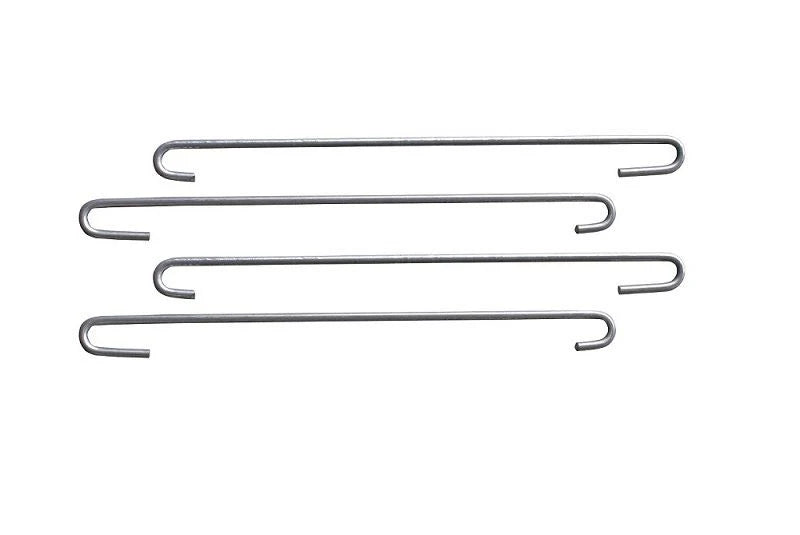 Verbindungshaken für Zaunpfosten für Gabionen