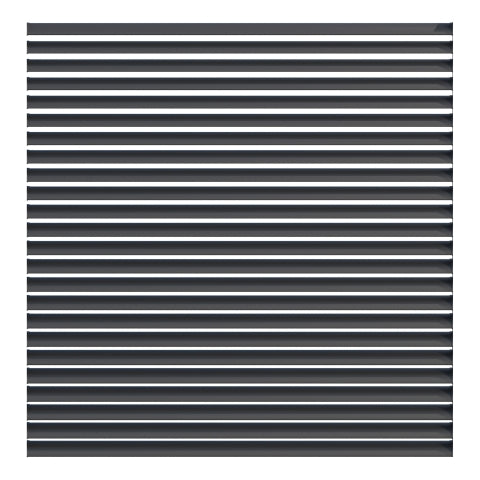 GroJa - Lumino Aluminium Steckzaun | Ellipse Bausatz 180×180cm