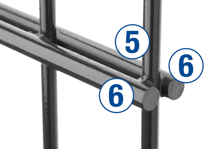 Doppelstabmatte leicht 6-5-6 Breite 251 cm