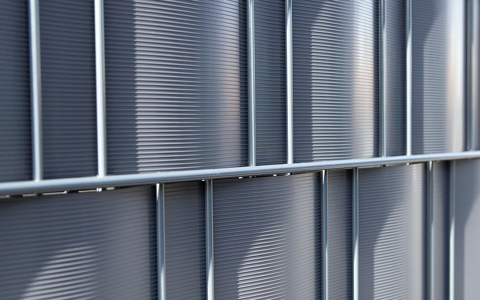 Premium Sichtschutzstreifen für Doppelstabmattenzäune 2535 x 190 mm