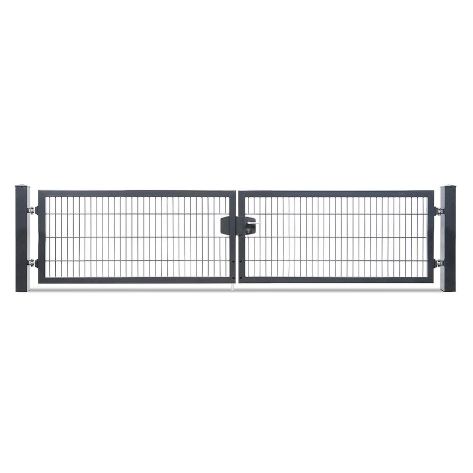 schweres Tor 8/6/8 - 2-flügelig von Breite 200cm - 500cm