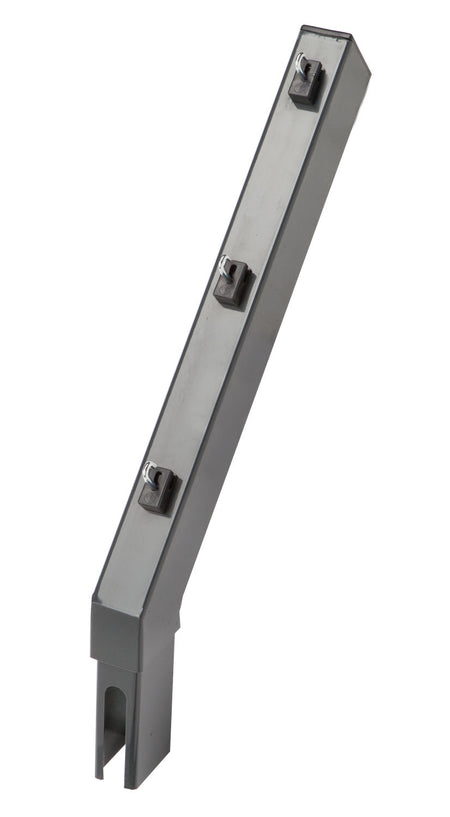 Mit dem Adapter kann zu einer gewünschten Seite ein Stacheldraht gespannt werden