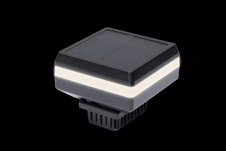 LED Zaunbeleuchtung Solar Akku - 2er Set