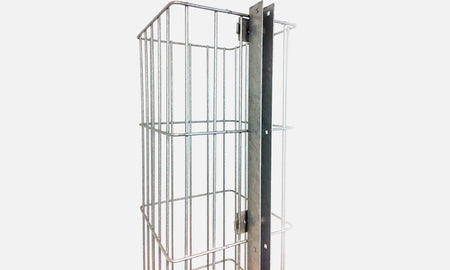 Solido C-Profil Pfosten Steinmauer